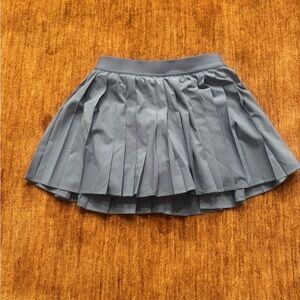 Lululemon Athletica Gray Pleated Skater Skirt